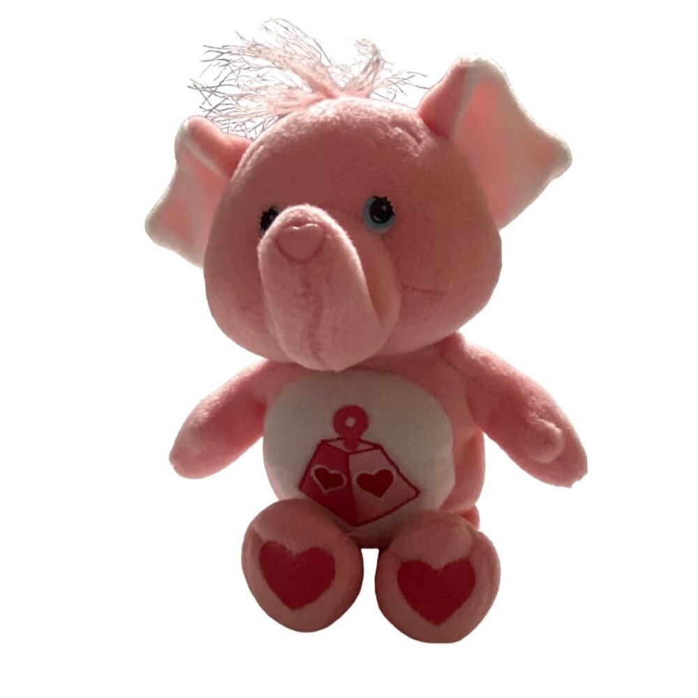 Care Bears Care Bear Cousin Lotsa Heart-Pink Elephant Stuffed Animal-10 in-GUC